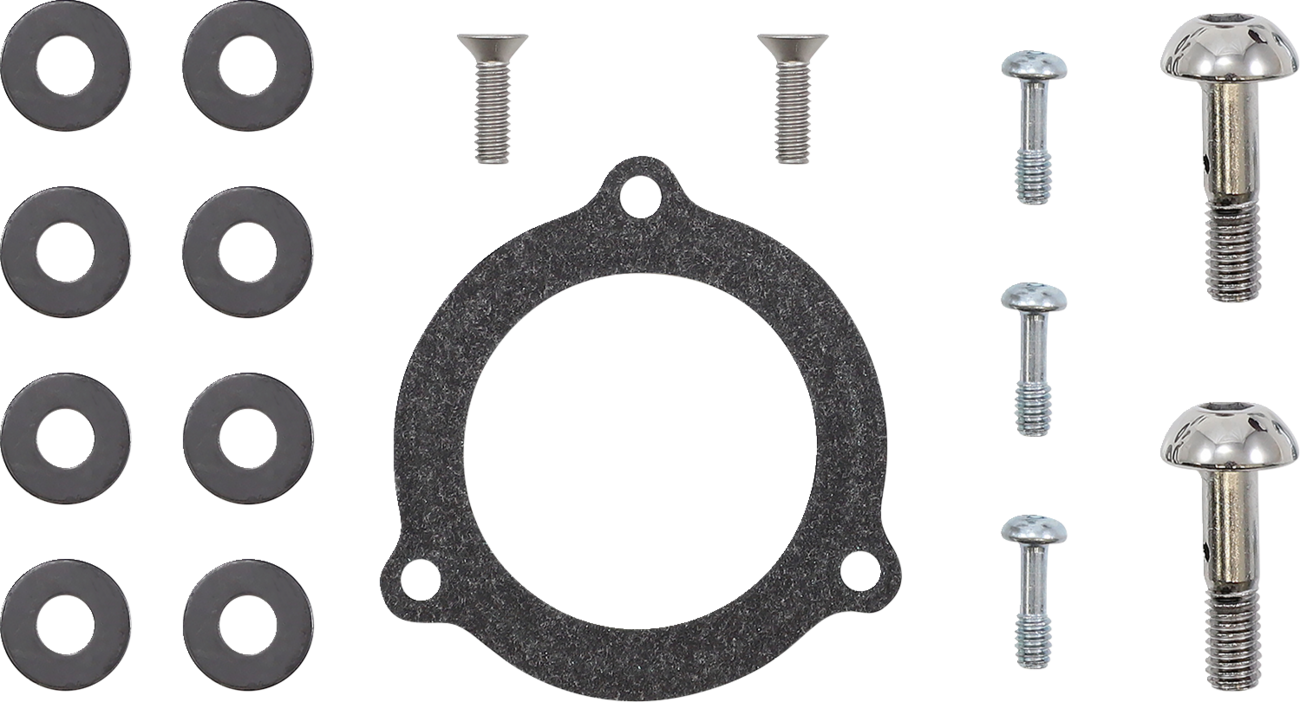 S&S CYCLE Air Stinger Stealth Air Cleaner Kit - Chrome Ring 170-0715A — image 6