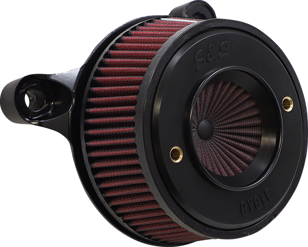 S&S CYCLE Air Stinger Stealth Air Cleaner Kit - Black Chrome Ring 170-0716A — image 1