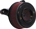 S&S CYCLE Air Stinger Stealth Air Cleaner Kit - Black Chrome Ring 170-0716A — image 1