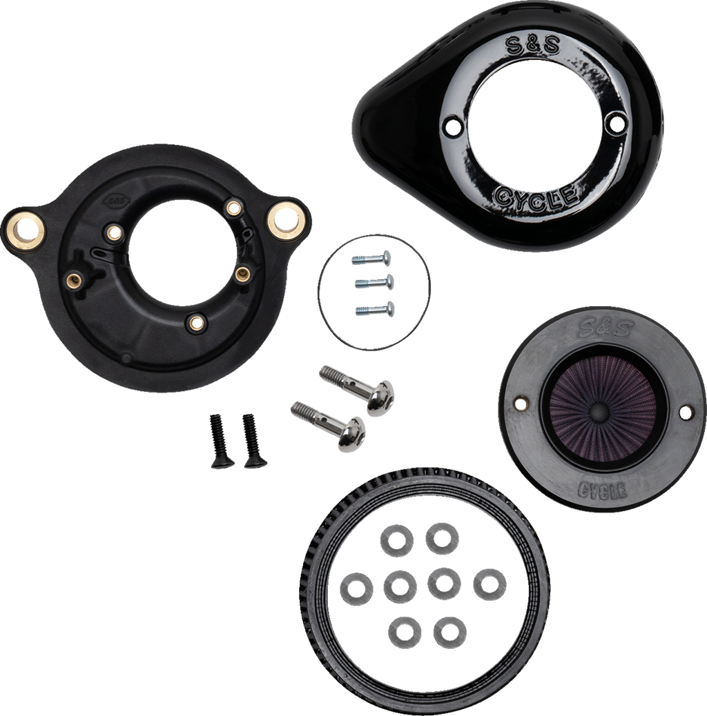 S&S CYCLE Air Stinger Stealth Air Cleaner Kit - Black 170-0718A — image 1