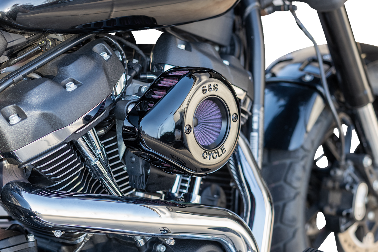 S&S CYCLE Air Stinger Stealth Air Cleaner Kit - Black 170-0718A — image 2