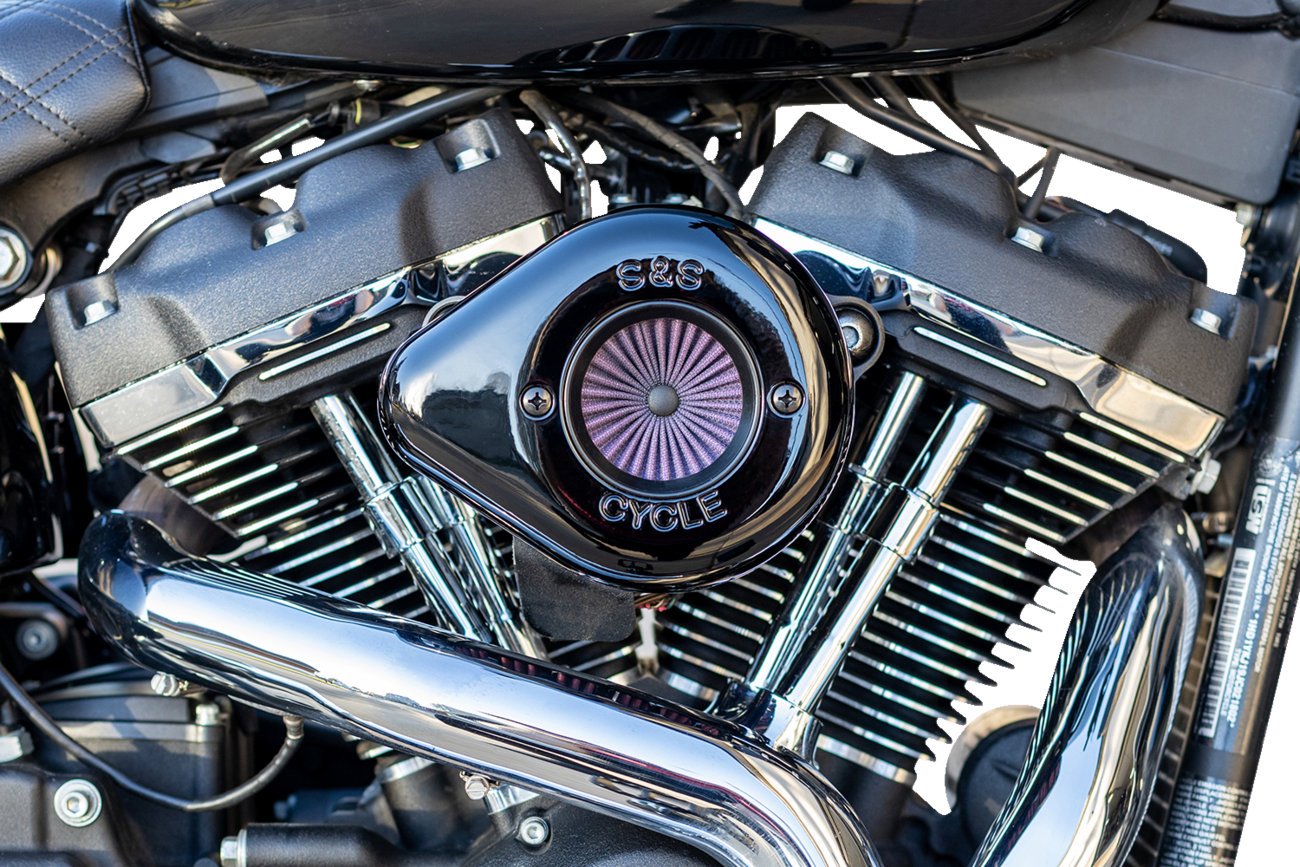 S&S CYCLE Air Stinger Stealth Air Cleaner Kit - Black 170-0718A — image 6