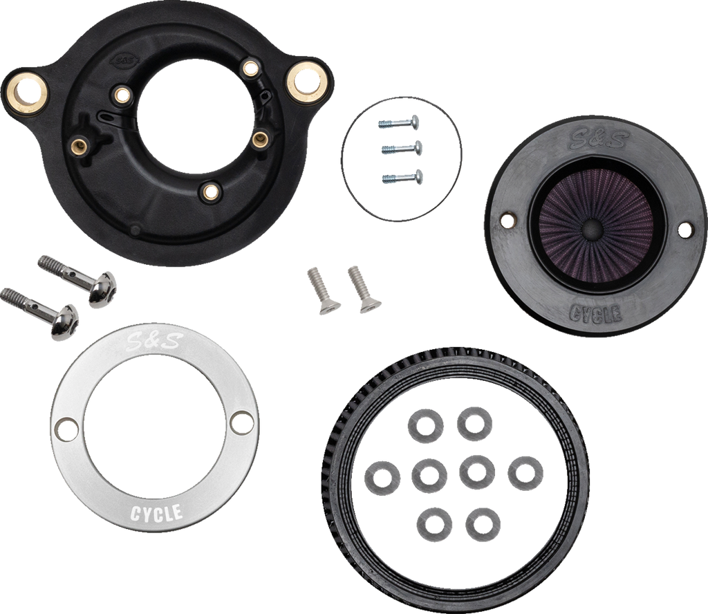 S&S CYCLE Air Stinger Stealth Air Cleaner Kit - Black 170-0718A — image 8