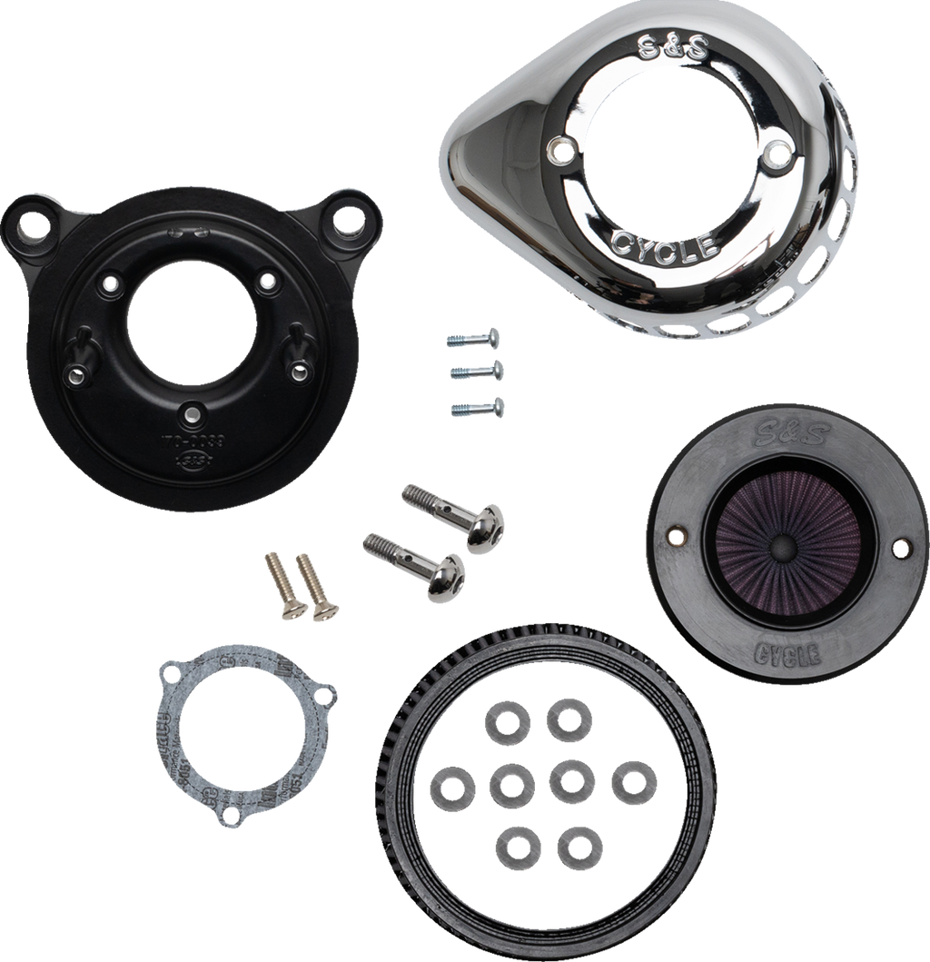 S&S CYCLE Air Stinger Stealth Air Cleaner Kit - Chrome 170-0719A — image 4