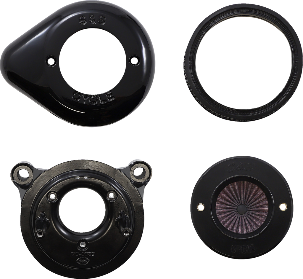 S&S CYCLE Air Stinger Stealth Air Cleaner Kit - Black 170-0720A — image 3