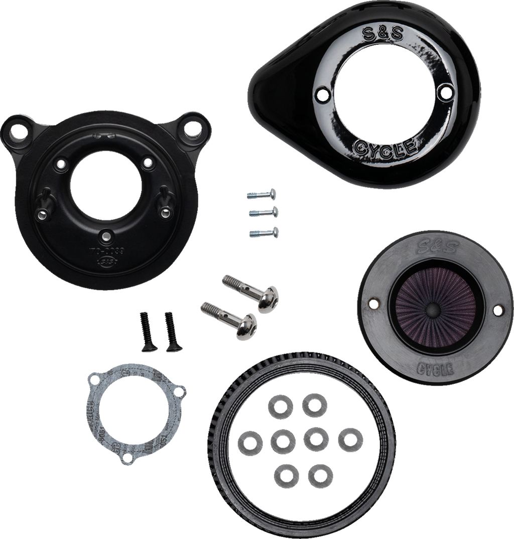 S&S CYCLE Air Stinger Stealth Air Cleaner Kit - Black 170-0720A — image 1