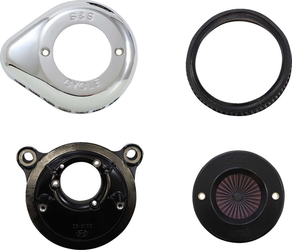 S&S CYCLE Air Stinger Stealth Air Cleaner Kit - Chrome 170-0721A — image 4