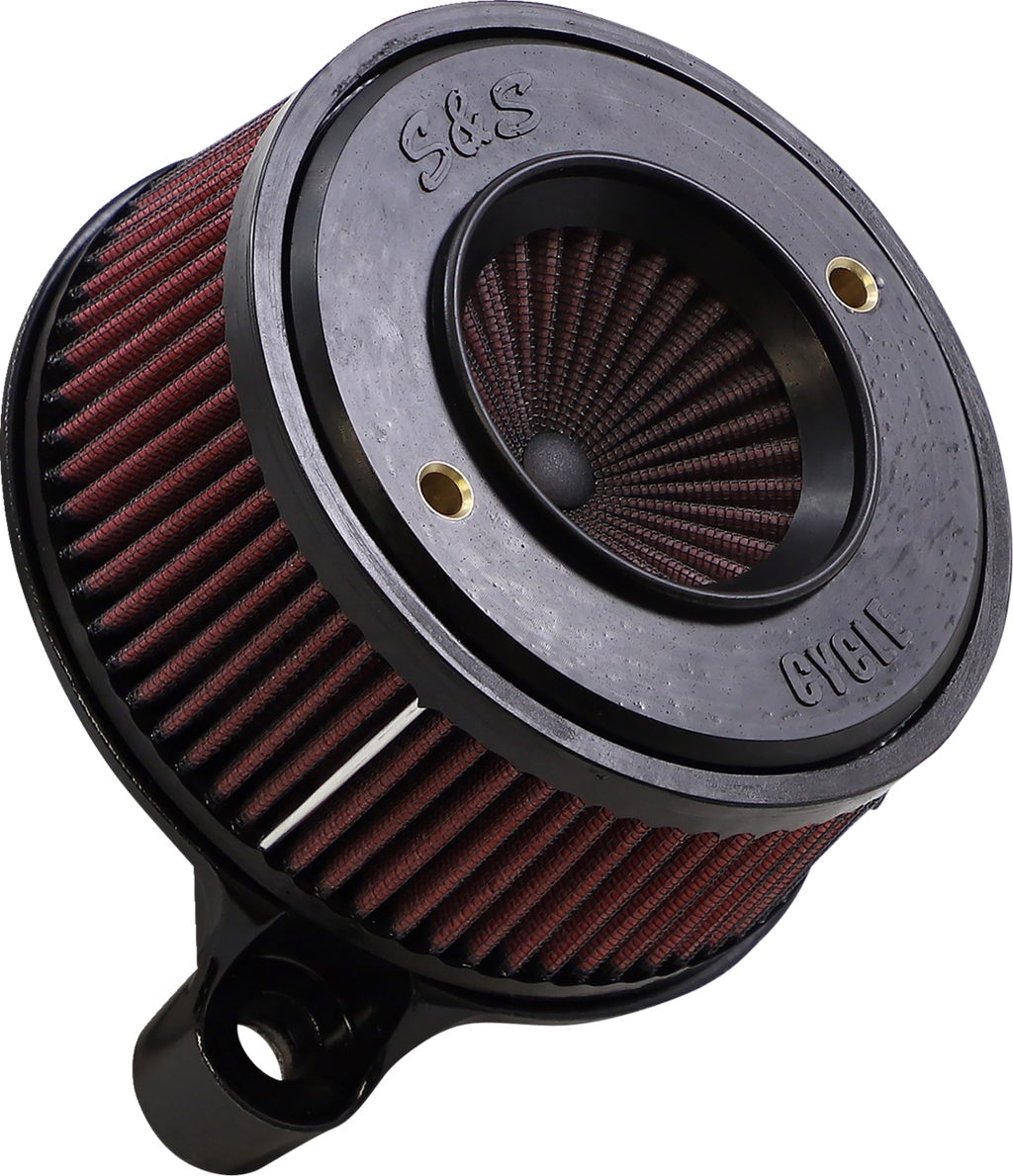 S&S CYCLE Air Stinger Stealth Air Cleaner Kit - Black Chrome Ring 170-0724A — image 1