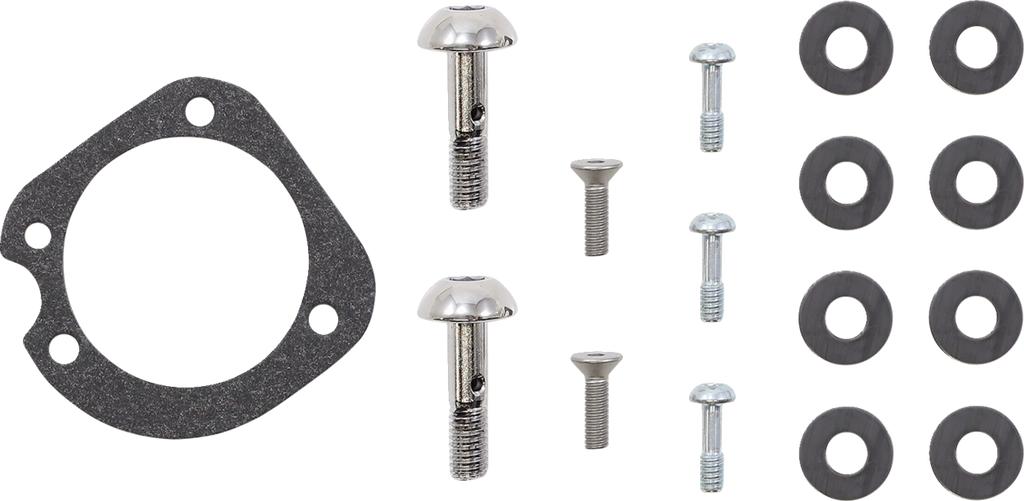 S&S CYCLE Air Stinger Stealth Air Cleaner Kit - Black Chrome Ring 170-0724A — image 6