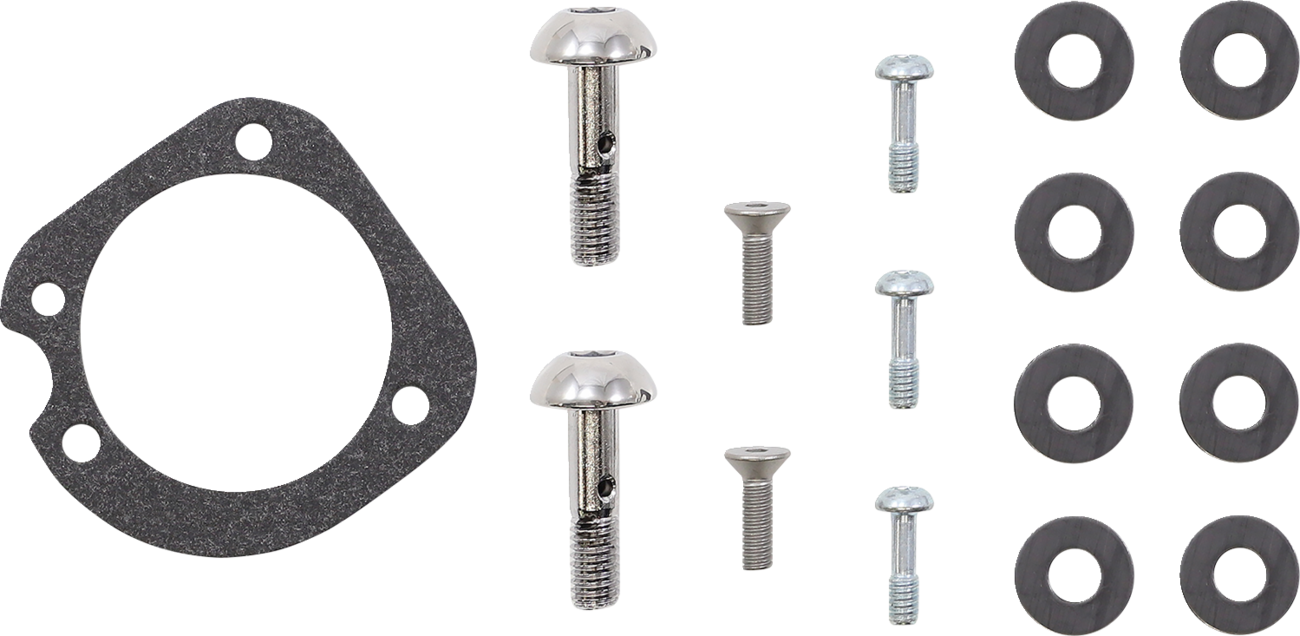 S&S CYCLE Air Stinger Stealth Air Cleaner Kit - Black Chrome Ring 170-0724A — image 6
