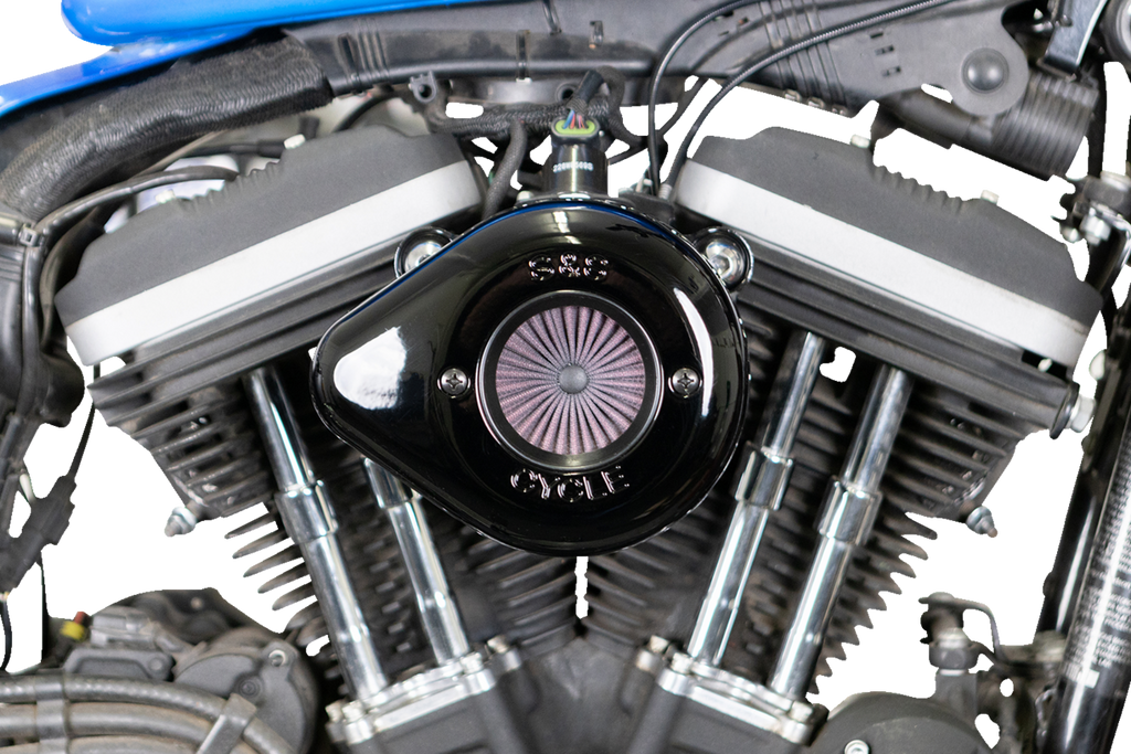 S&S CYCLE Air Stinger Stealth Air Cleaner Kit - Black 170-0726A — image 2