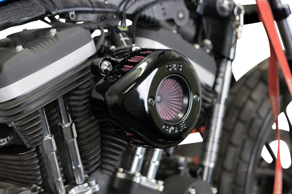S&S CYCLE Air Stinger Stealth Air Cleaner Kit - Black 170-0726A — image 5