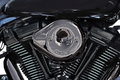 S&S CYCLE Stealth Teardrop Air Cleaner Cover - M8 - Lava Chrome 170-0779 — image 1