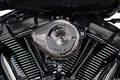 S&S CYCLE Stealth Mini Teardrop Air Cleaner Cover - M8 - Lava Chrome 170-0780 — image 1