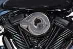 S&S CYCLE Stealth Mini Teardrop Air Cleaner Cover - M8 - Lava Chrome 170-0780 — image 2