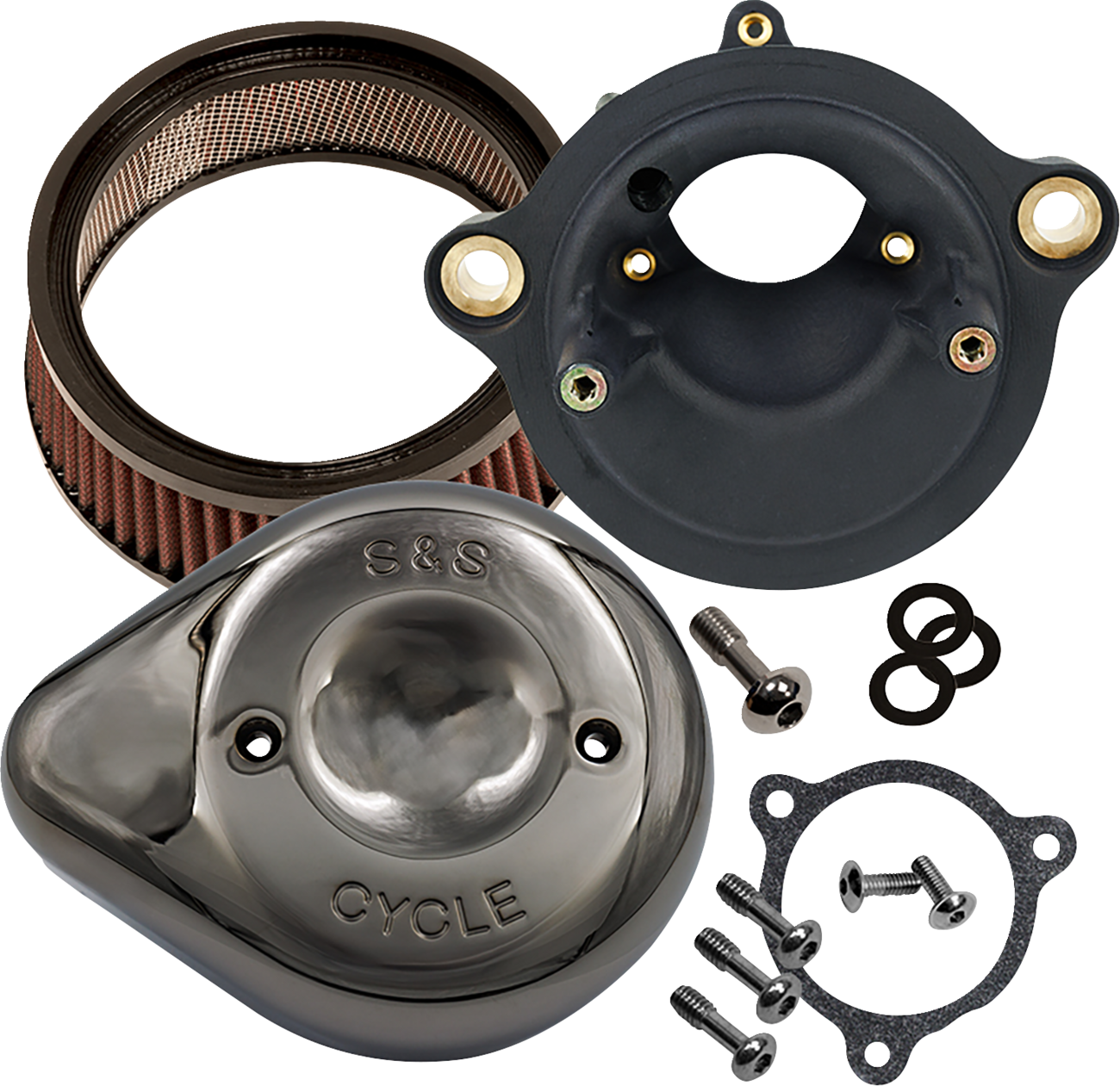 S&S Cycle Stealth Air Cleaner Kit - 170-0797 — image 1