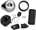 S&S CYCLE Stealth Air Cleaner Kit with Cover - Chrome - Indian 170-0827 — image 1