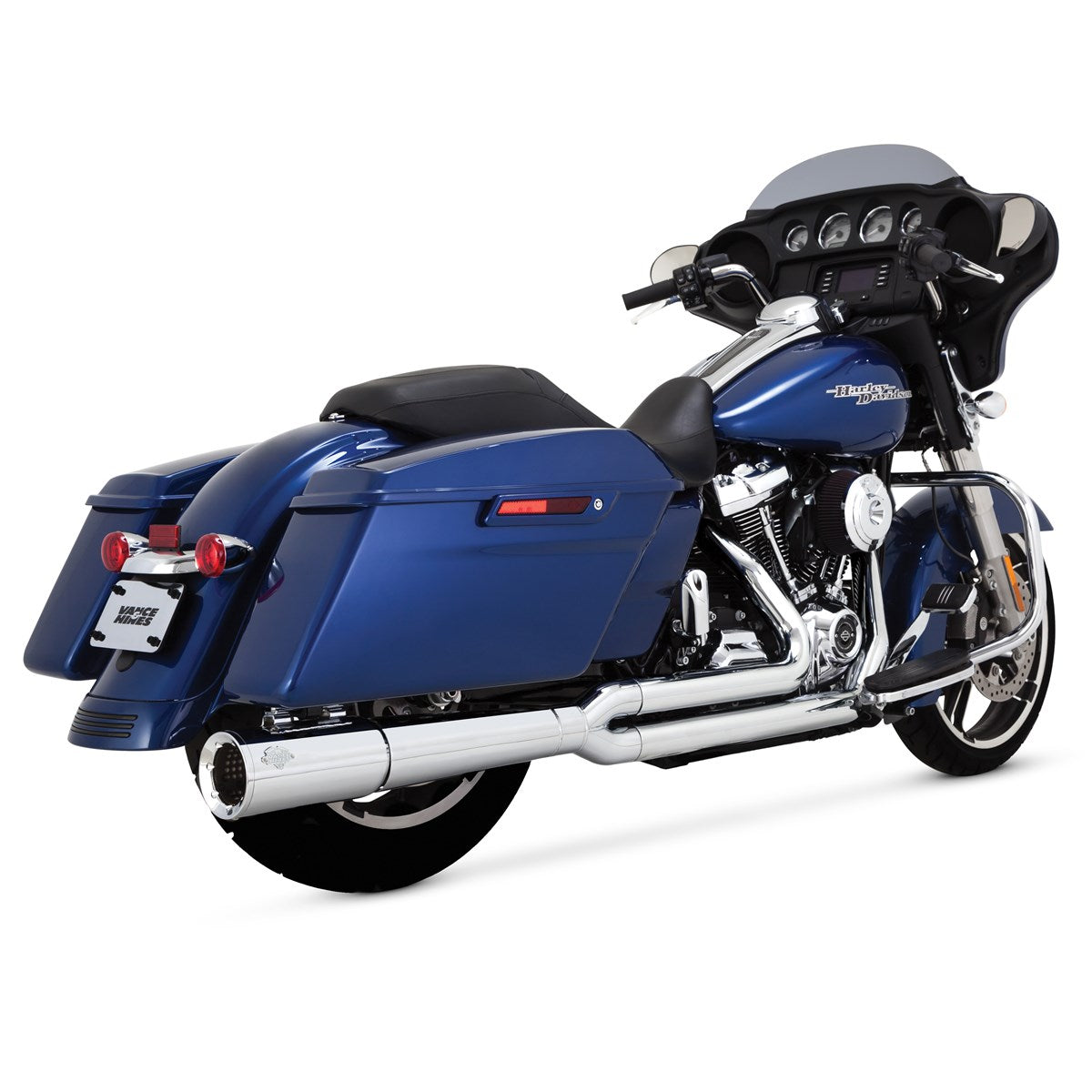 Vance & Hines Pro Pipe - Touring – Chrome – 17383 — manufacturer image 1