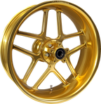 RC COMPONENTS Wheel - Laguna - Rear - Single Disc/with ABS - Gold - 17x6.25 — image 1