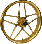 RC COMPONENTS Wheel - Laguna - Rear - Single Disc/with ABS - Gold - 17x6.25 — image 2