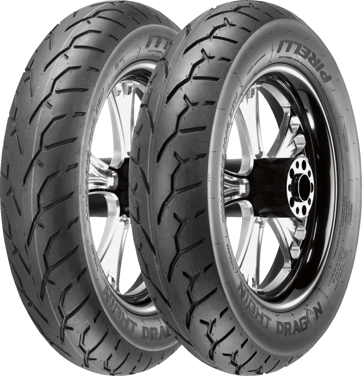 PIRELLI Tire - Night Dragon™ - Rear - 180/70B15 - 76H 1815500 — image 1