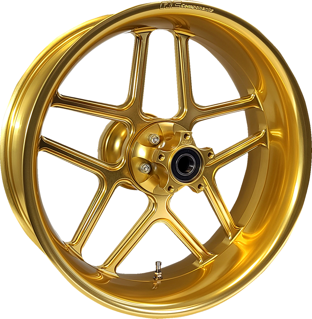 RC COMPONENTS Wheel - Laguna - Rear - Single Disc/without ABS - Gold - 18x5.5 — image 1