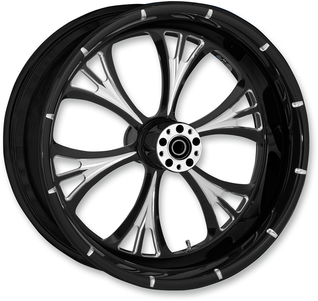 RC COMPONENTS Wheel - Majestic Eclipse - Rear - Single Disc/without ABS - Black Eclipse - 18x5.5 - '09-'23 FLH 18550-9210-102E — image 1