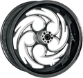 RC COMPONENTS Wheel - Savage Eclipse - Rear - Single Disc/with ABS - Black Eclipse - 18x5.50 - '09-'23 FL 18550-9210A-85E — image 1