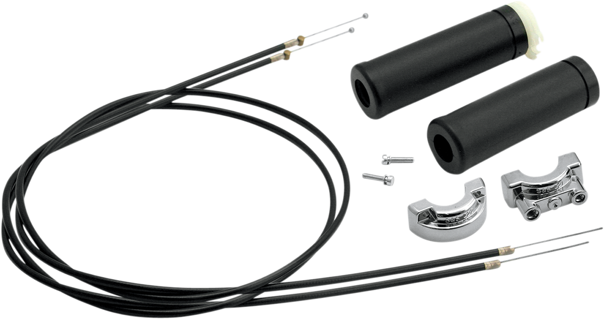 S&S CYCLE Universal Throttle Assembly Kit - 48" 19-0229 — image 1