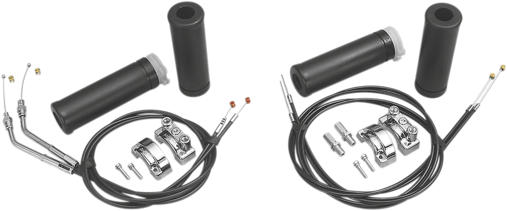 S&S CYCLE Dual-Cable Throttle Assembly Kit - 39" - E&G Carbs 19-0448 — image 2