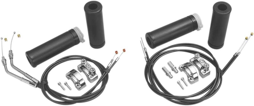 S&S CYCLE Dual-Cable Throttle Assembly Kit - 39" - E&G Carbs 19-0448 — image 2