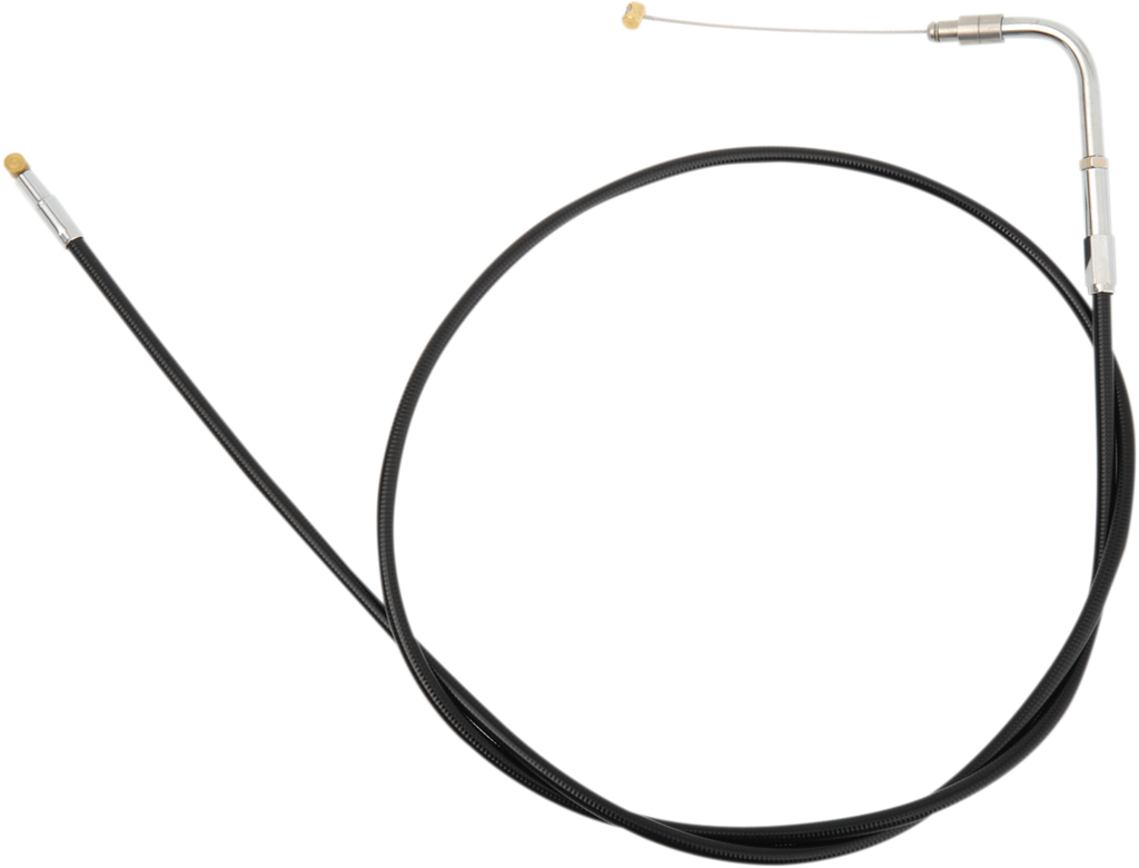 S&S CYCLE Black Vinyl Throttle Cable - 48" - Black 19-0464 — image 1