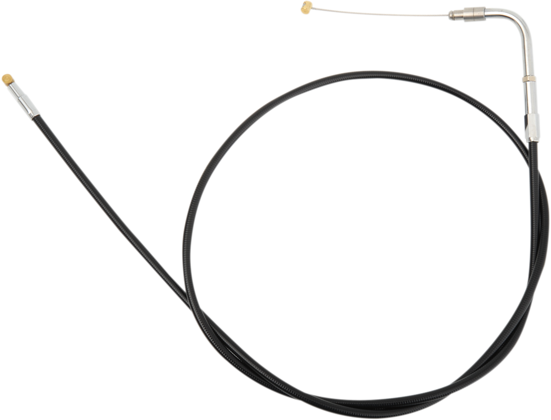 S&S CYCLE Black Vinyl Throttle Cable - 48" - Black 19-0464 — image 1