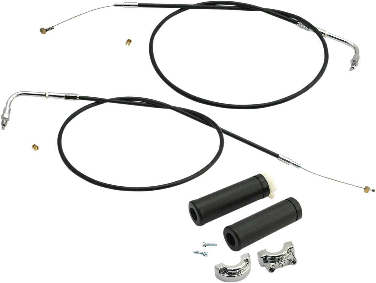 S&S CYCLE Dual-Cable Throttle Assembly Kit - 42" - E&G Carbs 19-0482 — image 1