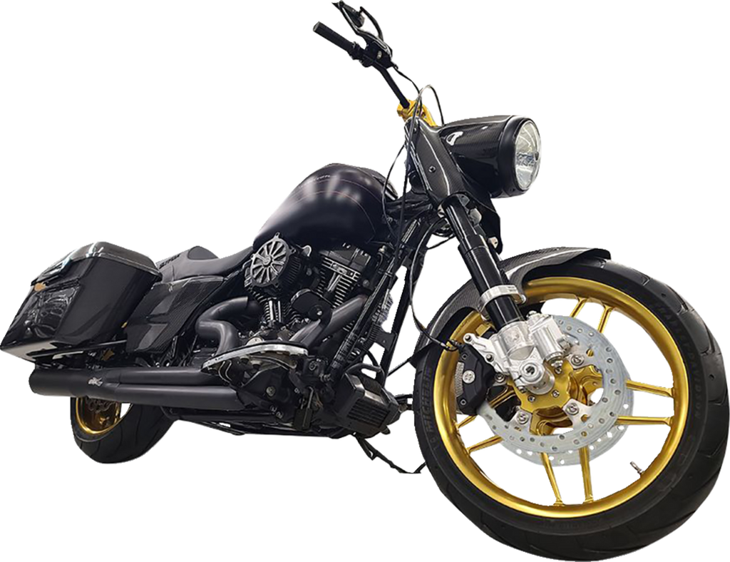 RC COMPONENTS Wheel - Laguna - Front - Dual Disc/without ABS - Gold - 19x3 — image 2