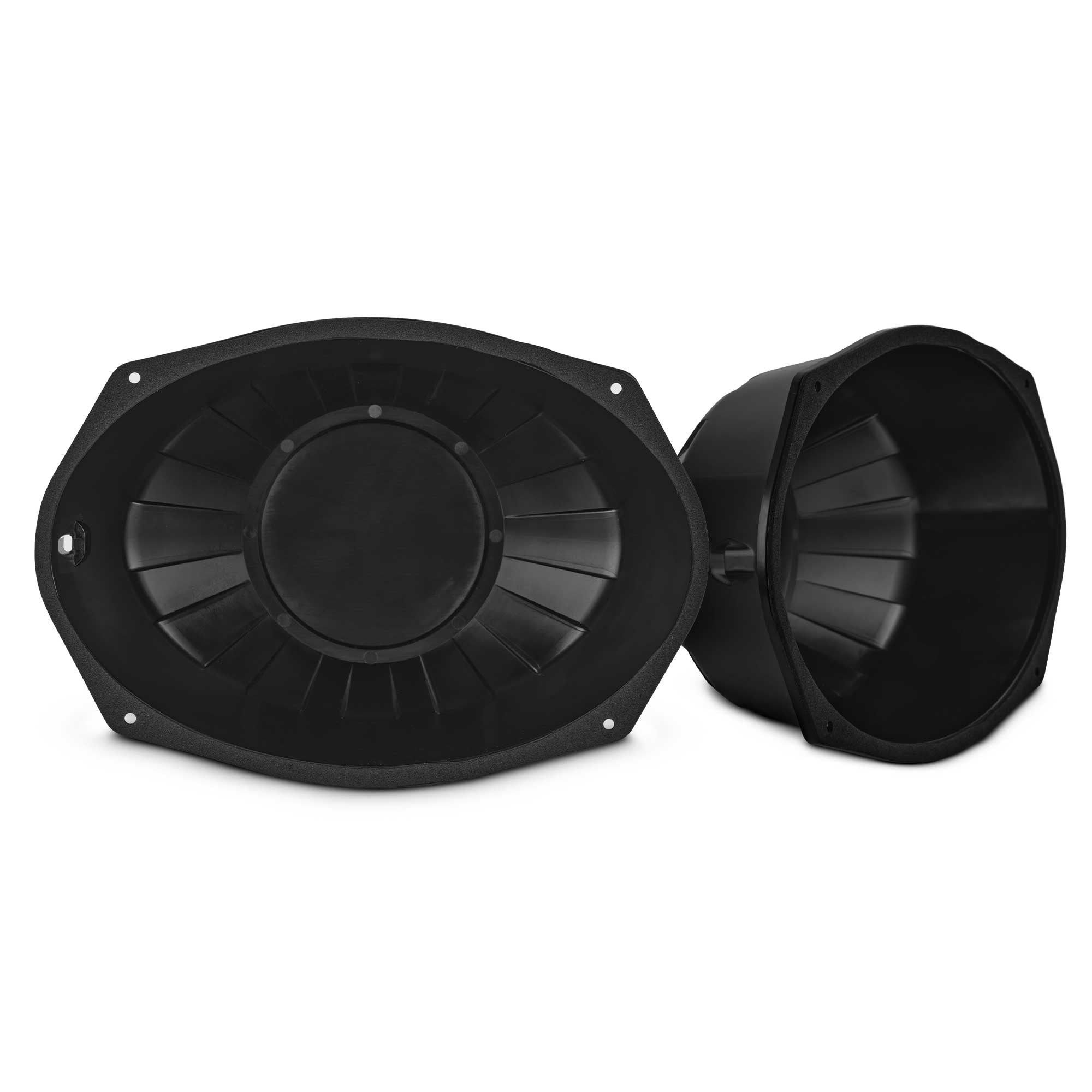 DS18 RY-HD69BAFFLE Universal 6x9” Sealed Enclosures with Gasket – Fits Harley-Davidson Fairings, Saddlebags, Doors & Custom Panels — image 1