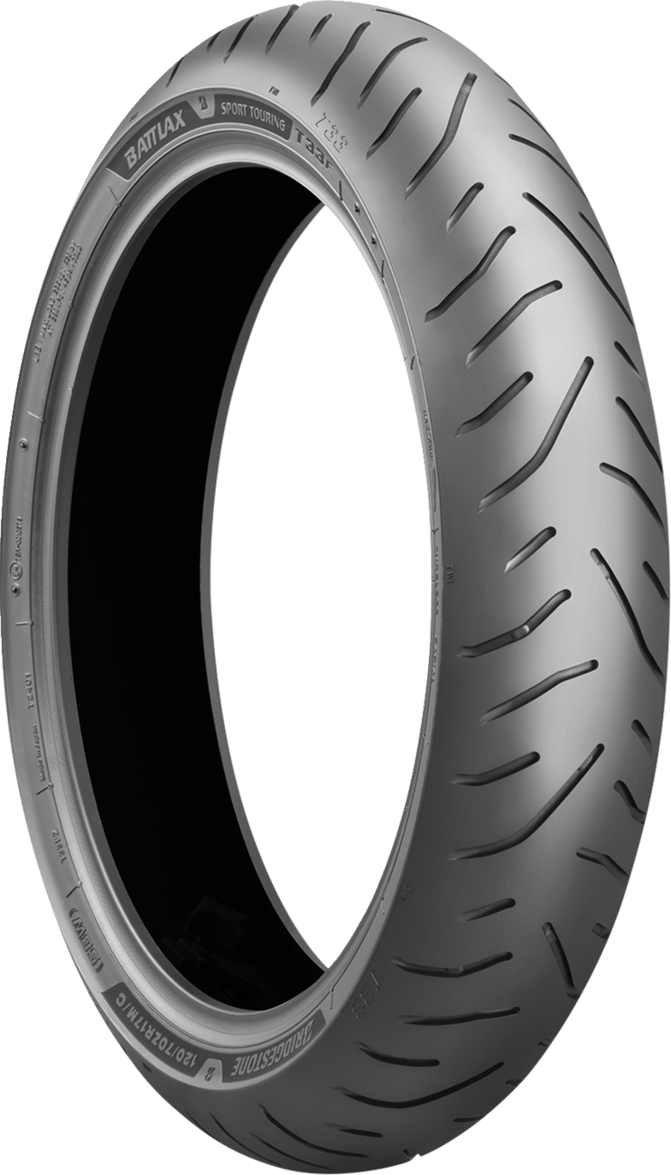 BRIDGESTONE Tire - T33 - Front - 120/70ZR17 - 58W 20068 — image 1