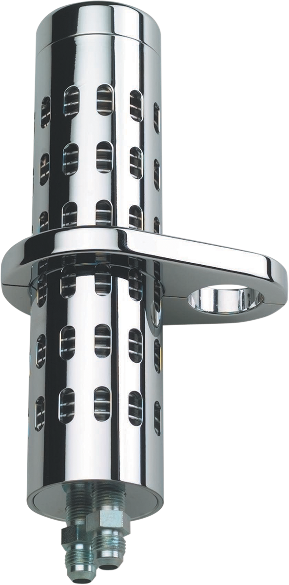 PRO-ONE PERF.MFG. Oil Cooler Kit - No Gauge - Chrome - 1" - 1-1/4" — image 1