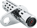 PRO-ONE PERF.MFG. Oil Cooler Kit - Temperature Gauge - Chrome - 1" - 1-1/4" — image 1
