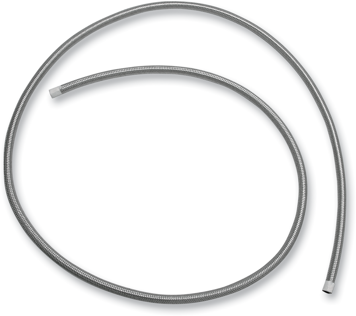 GOODRIDGE Braided Fuel/Oil Hose - Stainless Steel - 1/4" - 6' — image 1