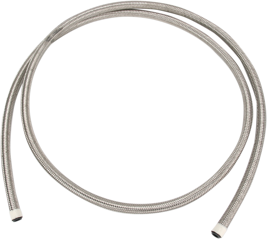 GOODRIDGE Braided Fuel/Oil Hose - Stainless Steel - 3/8" - 25' — image 1