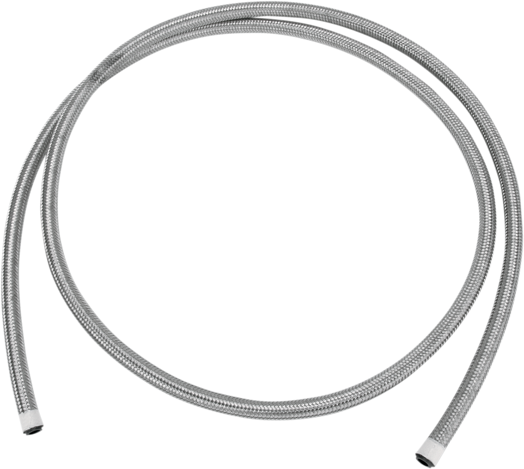 GOODRIDGE Braided Fuel/Oil Hose - Stainless Steel - 3/8" - 6' — image 1