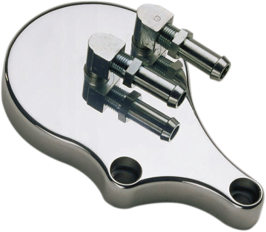 PRO-ONE PERF.MFG. Slimline Oil Filter Mount - Chrome 203150 — image 1