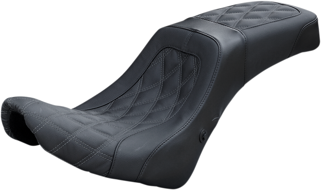 DANNY GRAY Airhawk Weekday 2Up XL Seat - no Backrest Receptacle - Diamond Stitch - Air - FL/FXBB '18-'23 21-208DIAAIR — image 1