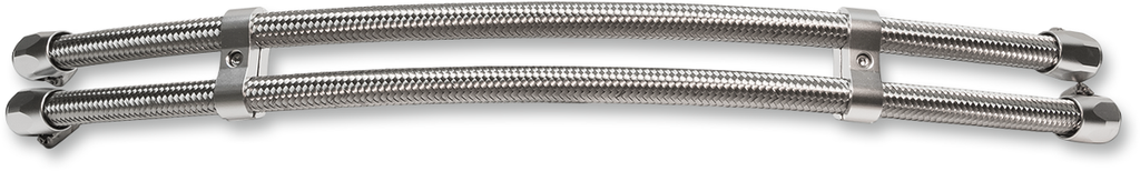 JAGG OIL COOLERS Oil Hose Upgrade Kit - Stainless Steel - 3' — image 2