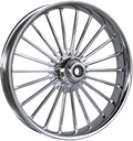 RC COMPONENTS Wheel - Illusion - Front - Dual Disc/without ABS - Chrome - 21x3.5 21350-9031-126C — image 1