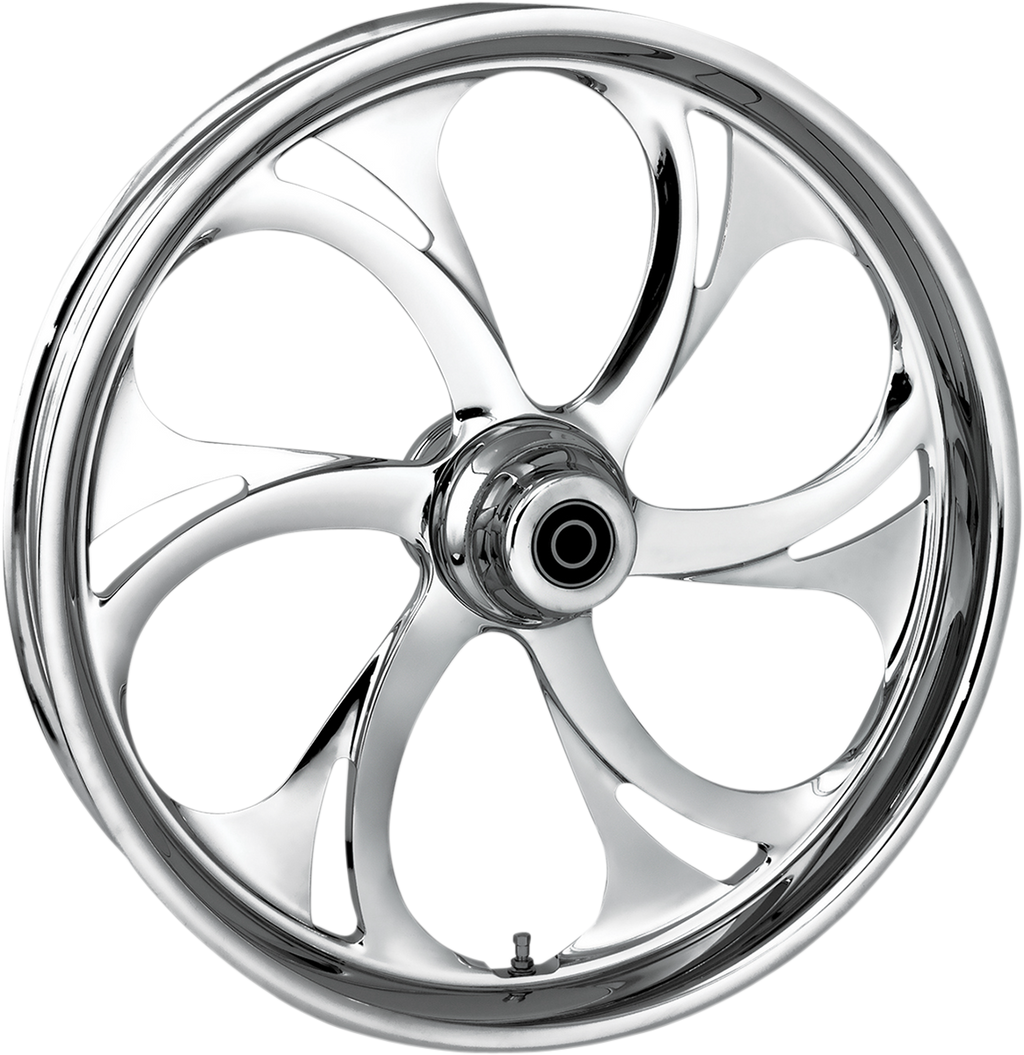 RC COMPONENTS Wheel - Recoil - Front - Single Disc/without ABS - Chrome - 21x3.5 - '08-'23 FLT — image 1