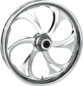 RC COMPONENTS Wheel - Recoil - Front - Single Disc/without ABS - Chrome - 21x3.5 - '08-'23 FLT — image 1