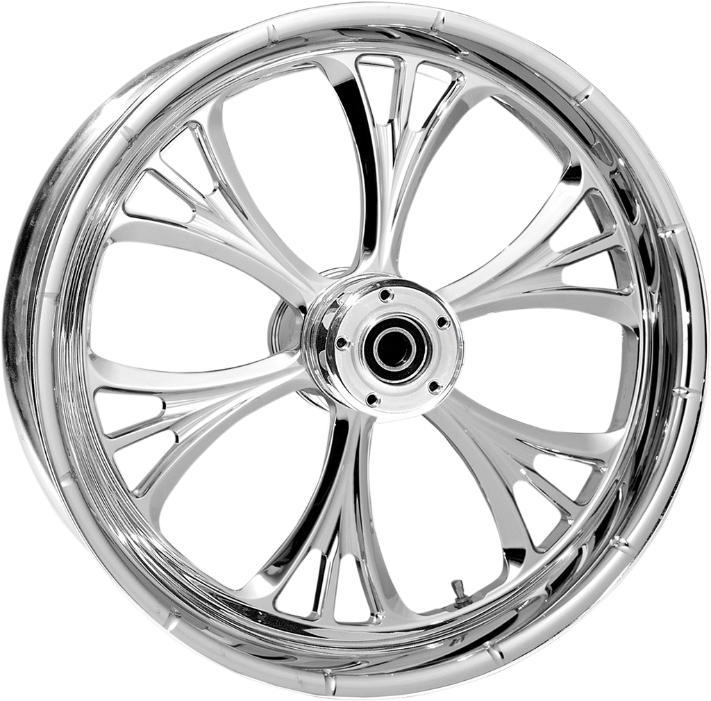 RC COMPONENTS Wheel - Majestic - Front - Dual Disc/without ABS - Chrome - 21x3.5 - '14-'23 FLT — image 1