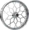 RC COMPONENTS Wheel - Phenom - Front - Dual Disc/with ABS - Chrome - 21x3.5 - FLH — image 1